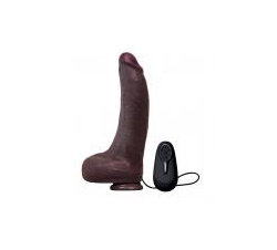 Flash Brown Vibrating 5X Signature C*ck